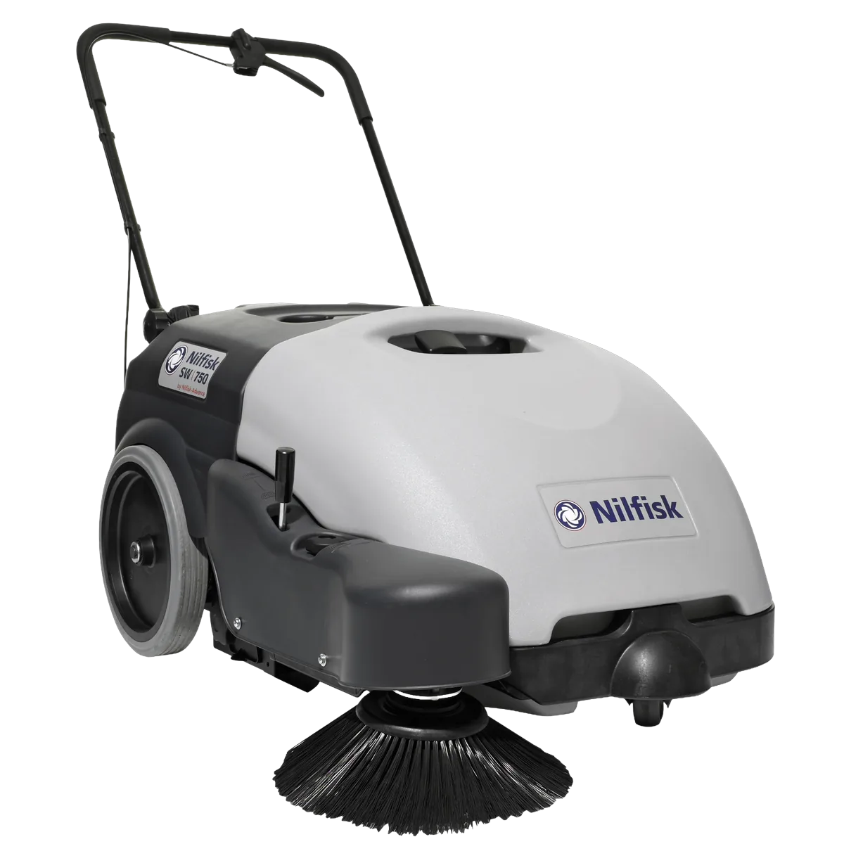 Veegmachines Professionele Nilfisk veegmachine voor het efficiënt verwijderen van stof en vuil