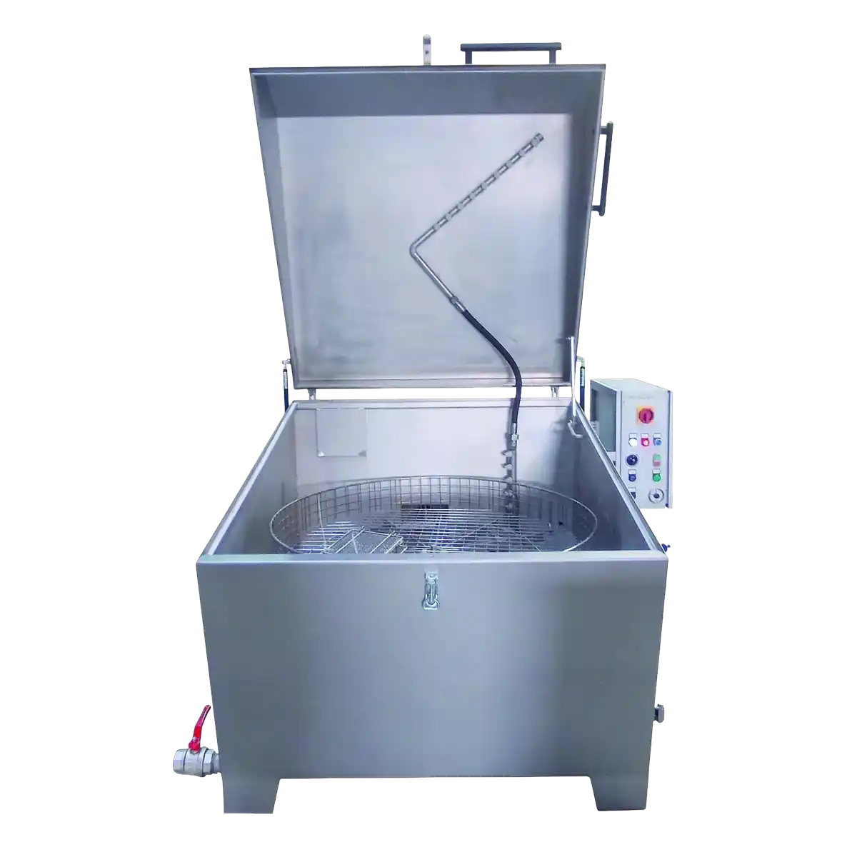 Bovenlader sproeiwasmachines Industriële bovenlader sproeiwasmachine voor het automatisch reinigen van onderdelen