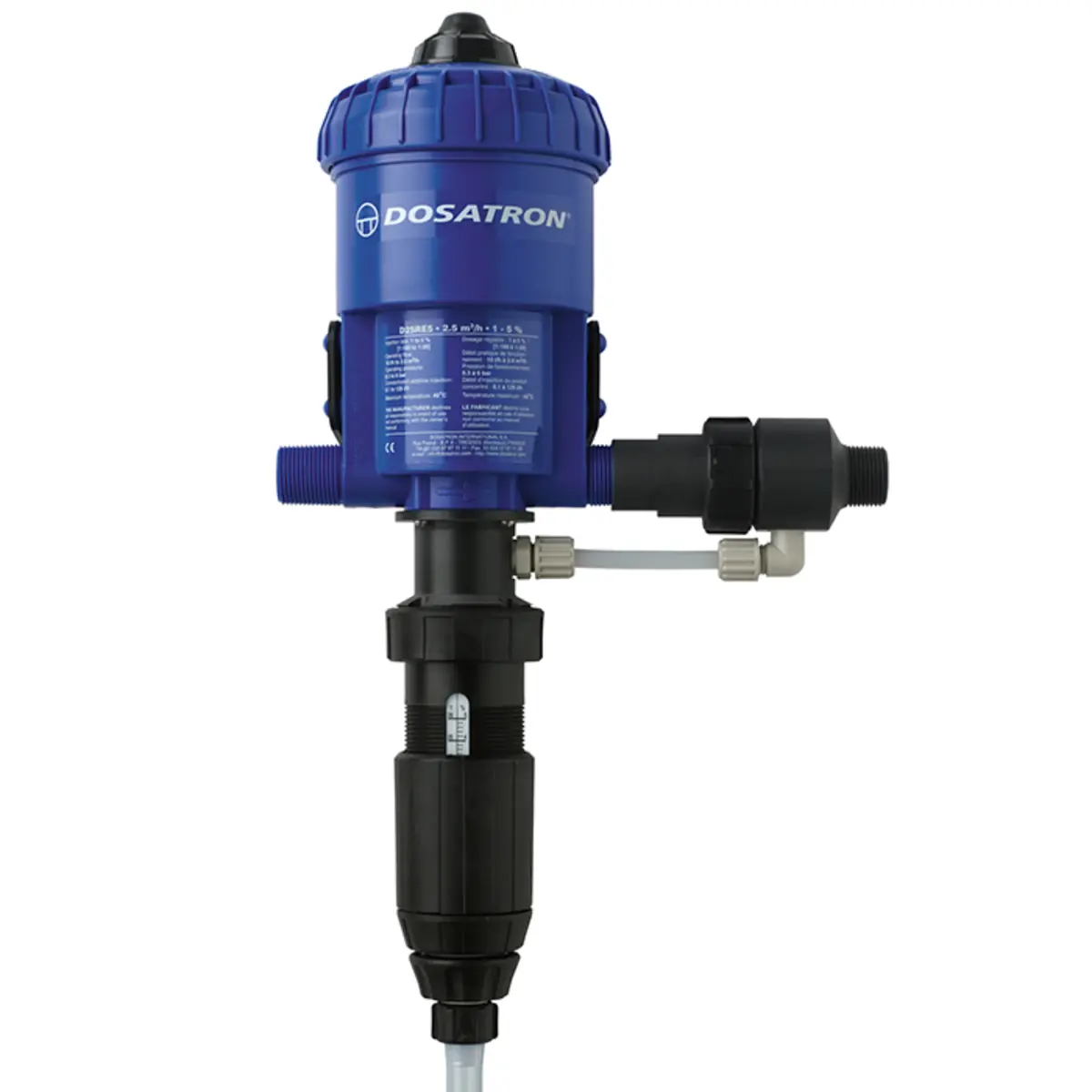 Dosatron D25RE5-IE – Doseerpomp regelbaar van 1 tot 5 % met externe injectie108:398