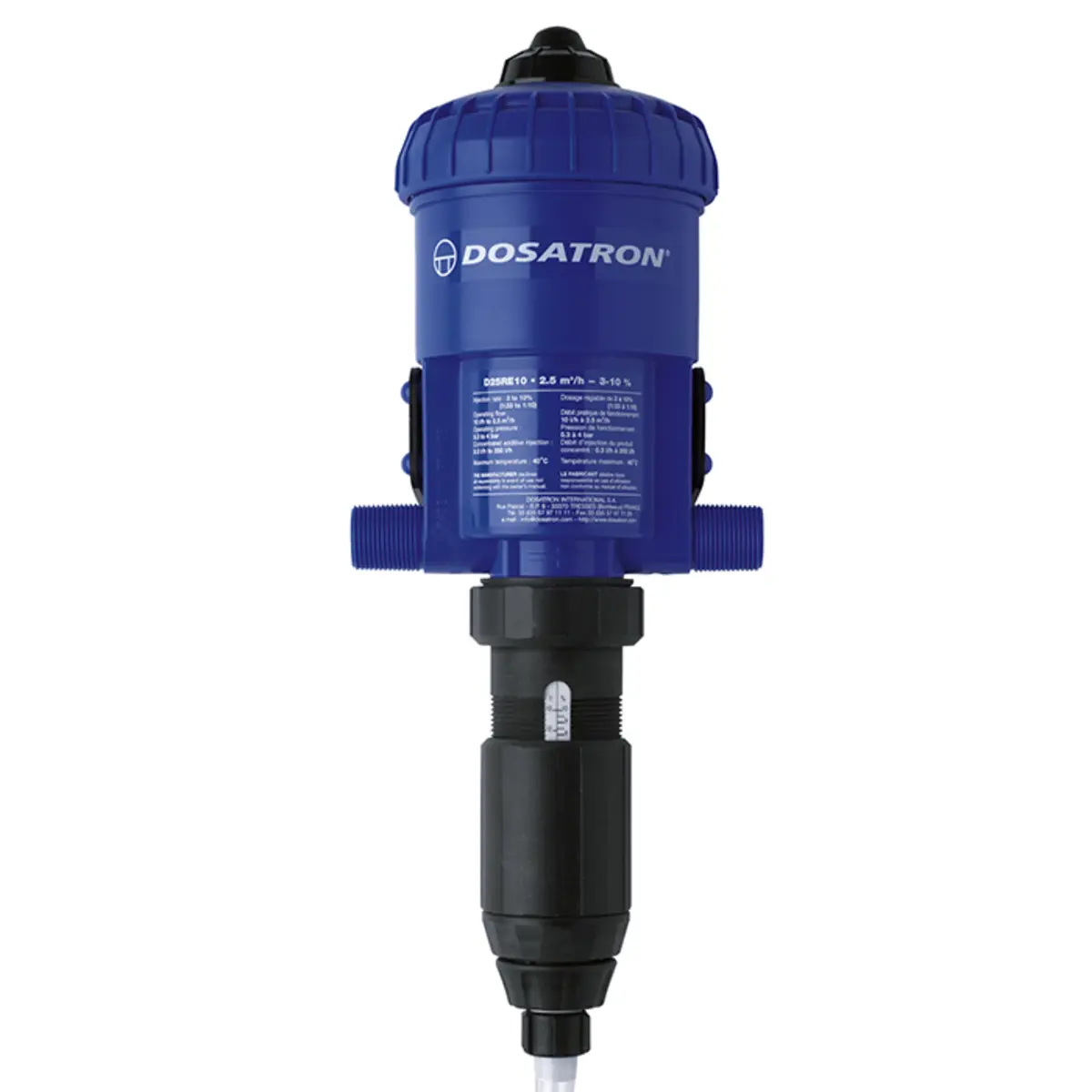 Dosatron D25RE10 – Doseerpomp regelbaar van 3 tot 10 %109:402