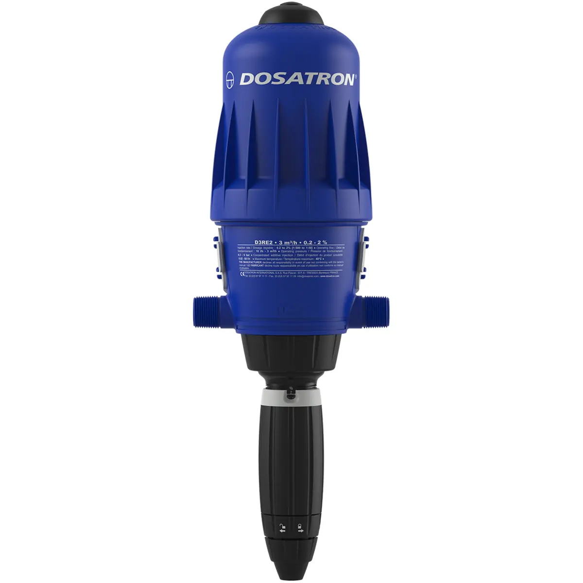 Dosatron D3RE2 – Doseerpomp regelbaar van 0,2 tot 2%112:414