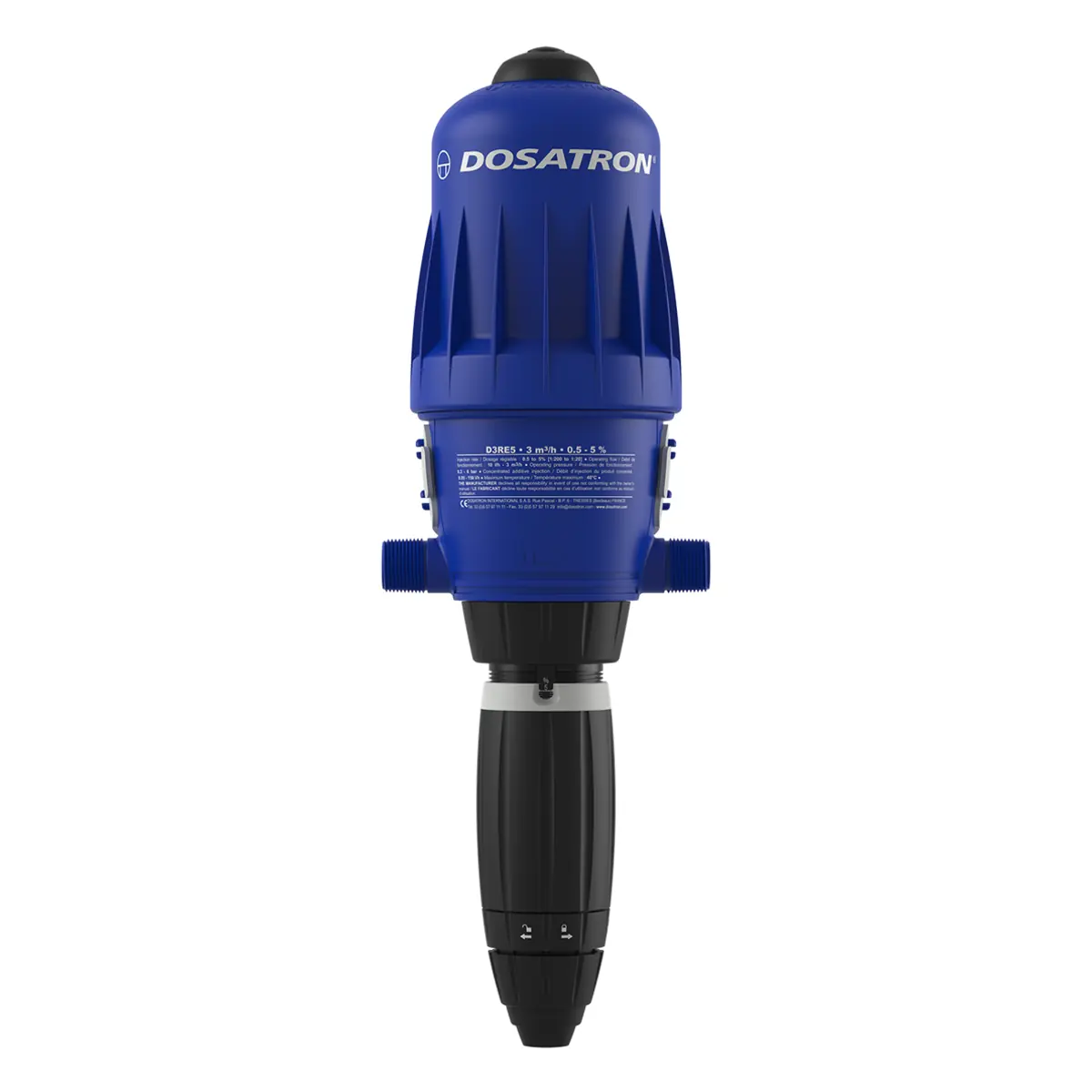 Dosatron D3RE5 – Doseerpomp regelbaar van 0,5 tot 5%113:418