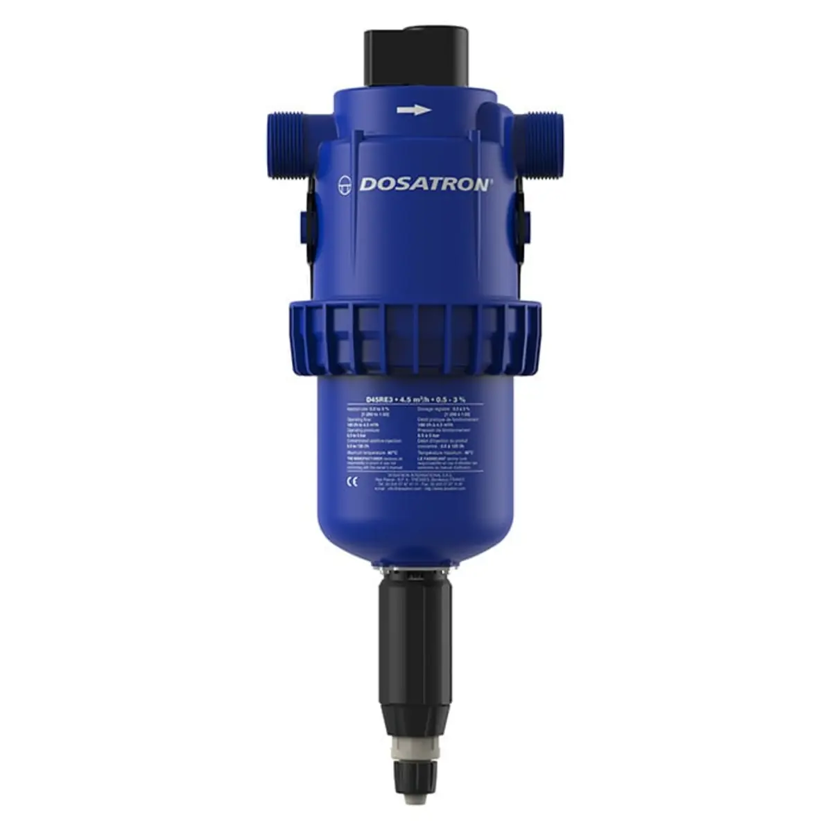 Dosatron D45RE3 – Doseerpomp regelbaar van 0.5 tot 3 %119:442