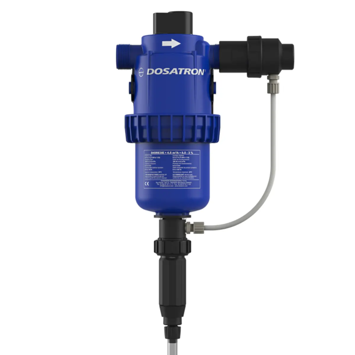 Dosatron D45RE3-IE – Doseerpomp regelbaar van 0.5 tot 3 % met externe injectie120:446
